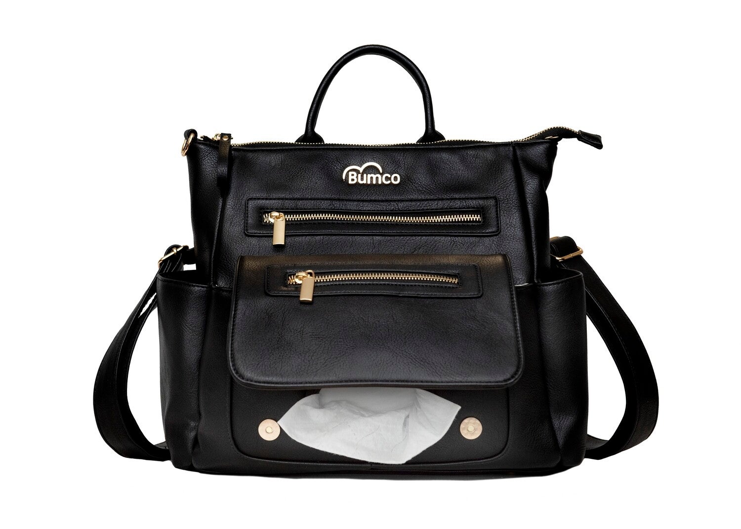 backpack designed for carry on luggage fold top leather Travel Roll-Top Leather Backpack
